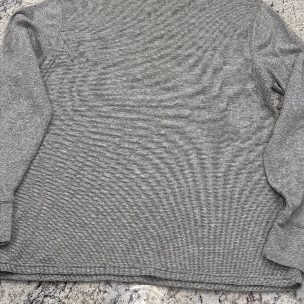 Polo Ralph Lauren Gray Waffle Knit Crewneck L